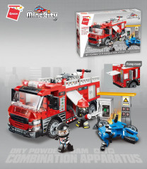 Конструктор «Пожарная машина. Тушение автозаправочной станции» - Фото 3