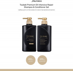 Шампунь и кондиционер для восстановления волос «Tsubaki Premium EX» - Фото 3
