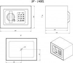 Сейф мебельный - Фото 7