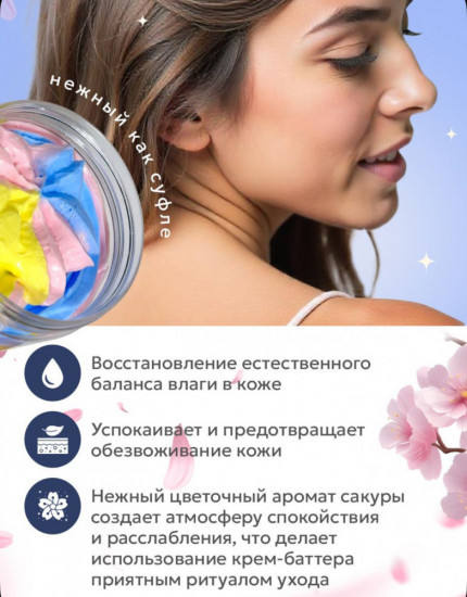 Крем-баттер для тела