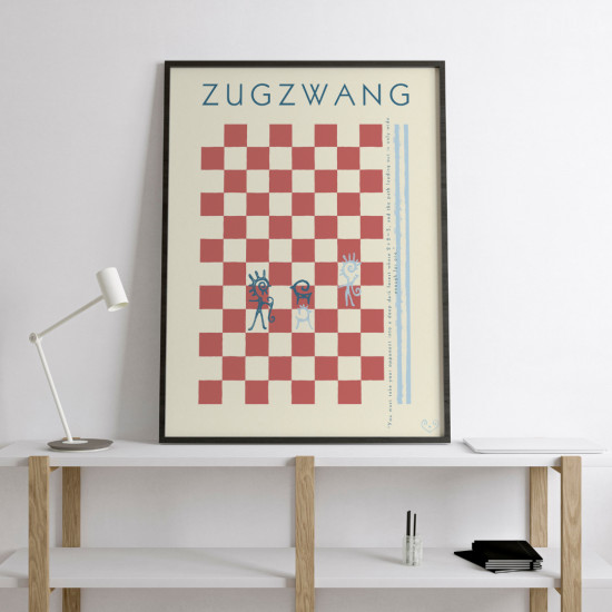 Интерьерный постер «ZUGZWANG»