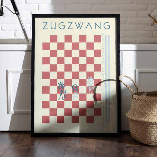 Интерьерный постер «ZUGZWANG»