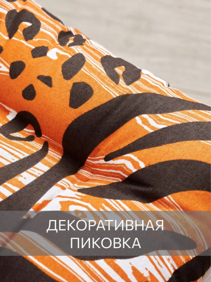 Комплект подушек на стул высоких с завязками