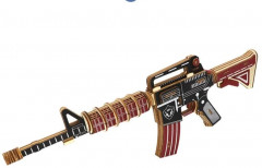 Модель сборная деревянная «Штурмовая винтовка М4» - Фото 3