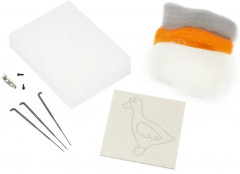 Набор для валяния броши «Гусь» - Фото 2