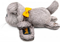 Игрушка-браслет мягкая «Басик с бантиком» - Фото 2