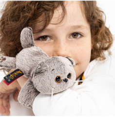 Игрушка-браслет мягкая «Басик с бантиком» - Фото 5