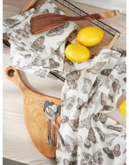 Комплект кухонных полотенец «Бабочки» - Фото 5