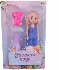 Набор игровой «Куколка-принцесса с медвежонком» - Фото 4