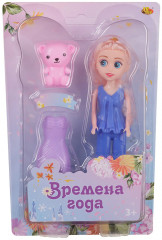 Набор игровой «Куколка-принцесса с медвежонком» - Фото 4