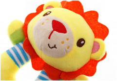 Погремушка мягкая «Лев» - Фото 1