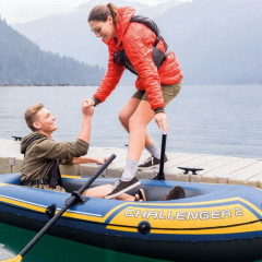 Лодка надувная двухметсная «Challenger 2 set» - Фото 12