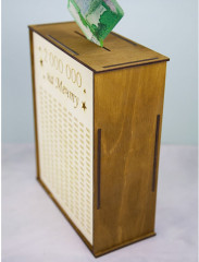 Деревянная копилка на 2 миллиона - Фото 1