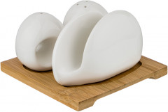 Набор для специй с салфетницей на подставке - Фото 1