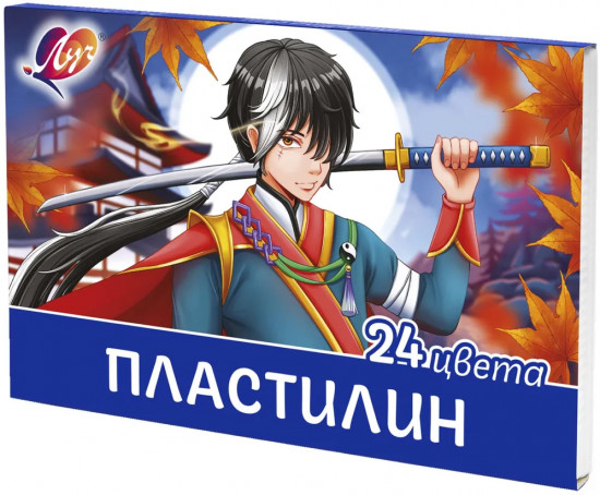 Пластилин классический «Аниме»