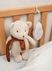 Игрушка интерактивная «Медведь с белым и розовым шумом» - Фото 5