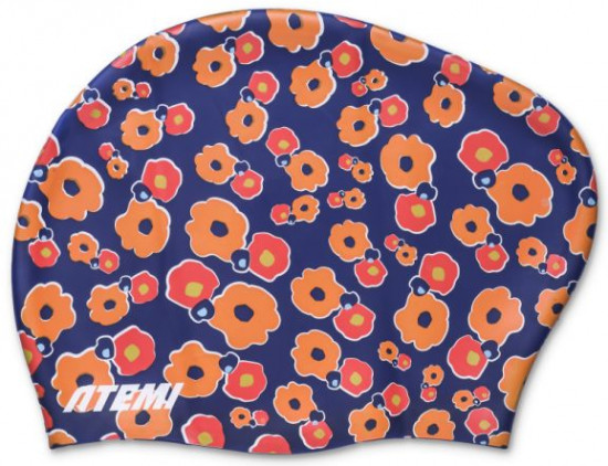 Шапочка для плавания «Orange flower»