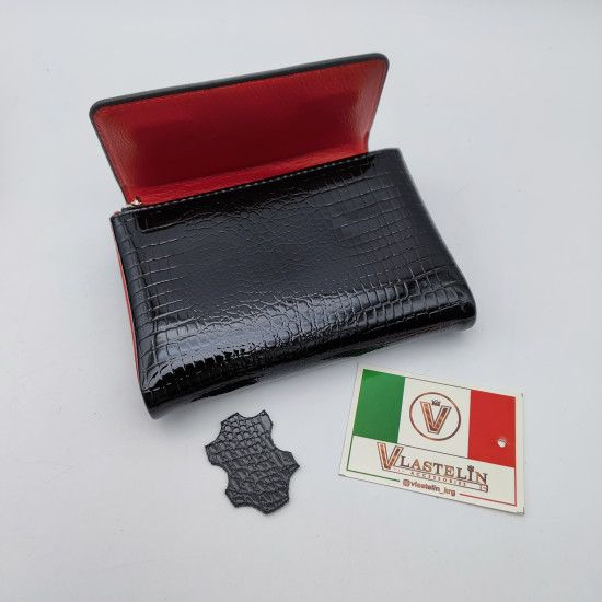 Кошелёк женский «Italy Black Red»