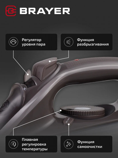 Утюг паровой Brayer BR4020
