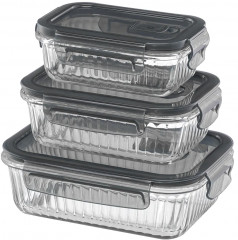 Набор контейнеров с крышками - Фото 3
