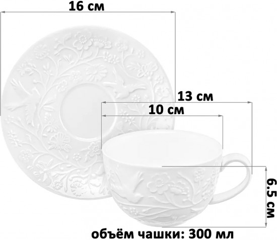 Набор чайный «Райский сад»