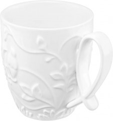 Чашка с блюдцем для десерта «Птички на ветке» - Фото 7