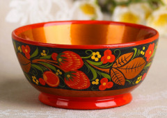 Салатник, хохлома - Фото 4