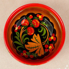 Салатник, хохлома - Фото 9