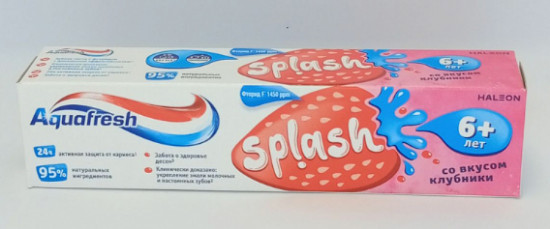 Зубная паста детская «Splash»