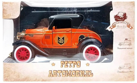 Машина инерционная «Ретро-автомобиль»