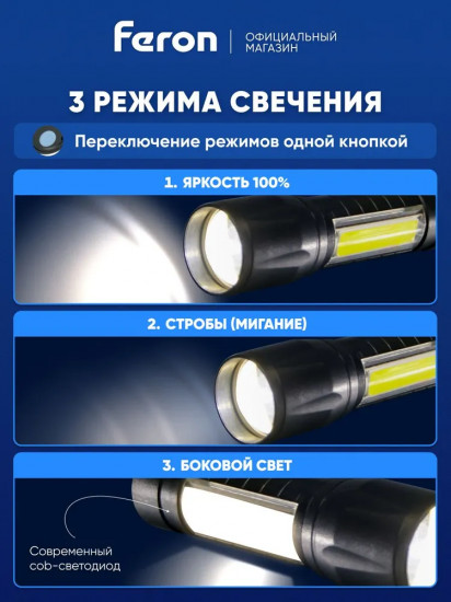Фонарь ручной TH2408