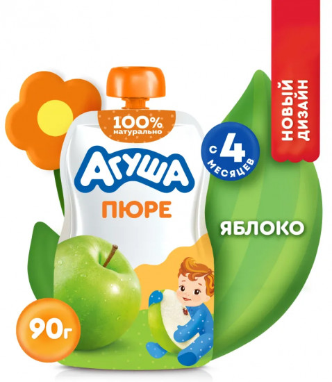 Пюре фруктовое «Яблоко»