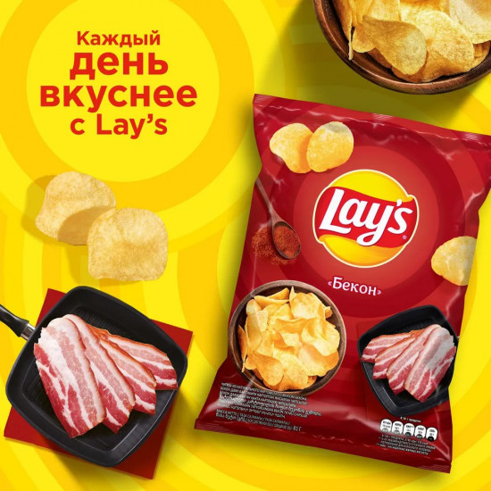 Чипсы картофельные «Бекон»