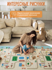 Развивающий двухсторонний коврик - Фото 5