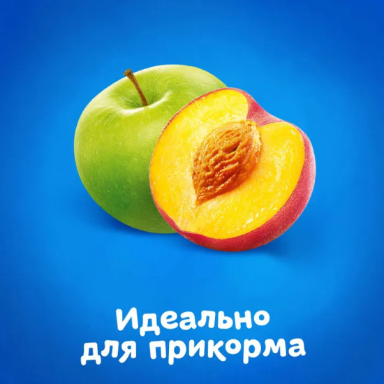 Пюре фруктовое «Яблоко-персик»