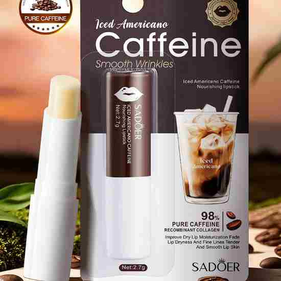 Бальзам для губ с кофеином и рекомбинантным коллагеном «Iced Americano»