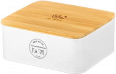 Контейнер для хранения чайных пакетиков с бамбуковой крышкой «Tea time» - Фото 4