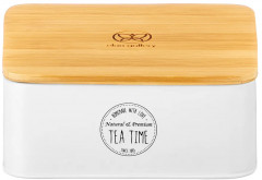 Контейнер для хранения чайных пакетиков с бамбуковой крышкой «Tea time» - Фото 5