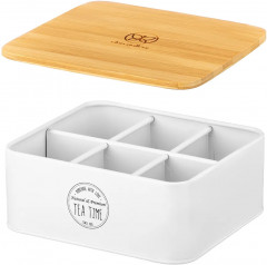 Контейнер для хранения чайных пакетиков с бамбуковой крышкой «Tea time» - Фото 6