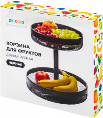 Корзина для фруктов двухъярусная - Фото 4
