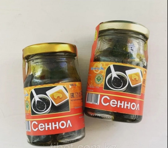 Медовая паста для очищения организма от шлаков и паразитов «Сеннол»