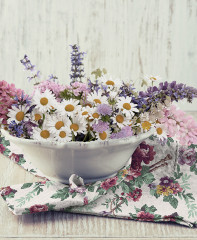 Комплект вафельных полотенец «Райский сад» - Фото 1