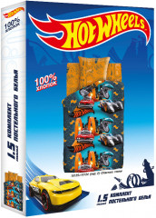 Комплект постельного белья «Опасные гонки» (1,5-спальный, бязь, наволочка 70×70) - Фото 1