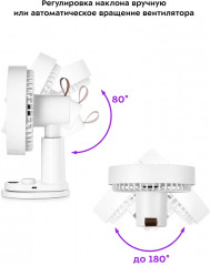 Вентилятор беспроводной КТ-418 - Фото 3