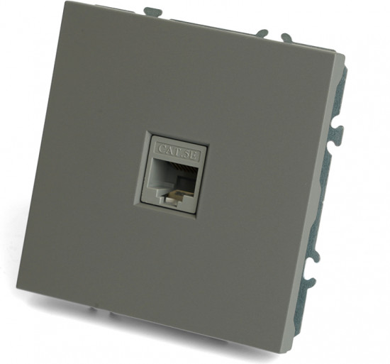 Розетка компьютерная одноместная RJ-45