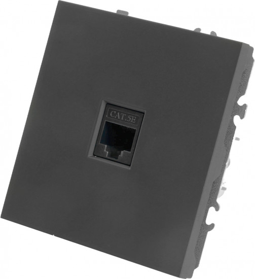Розетка компьютерная одноместная RJ-45