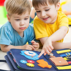 Книжка-бизиборд «Папка Монтессори» - Фото 2