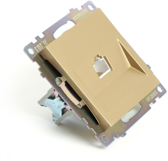 Розетка компьютерная одноместная RJ-45