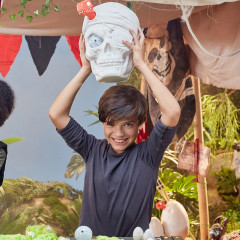 Игровой набор с аксессуарами «Остров Динозавров Гигантский череп» - Фото 9