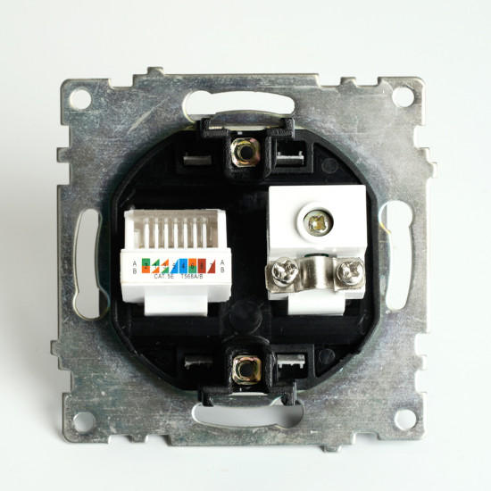 Розетка TV и компьютерная GLS00-7106-05